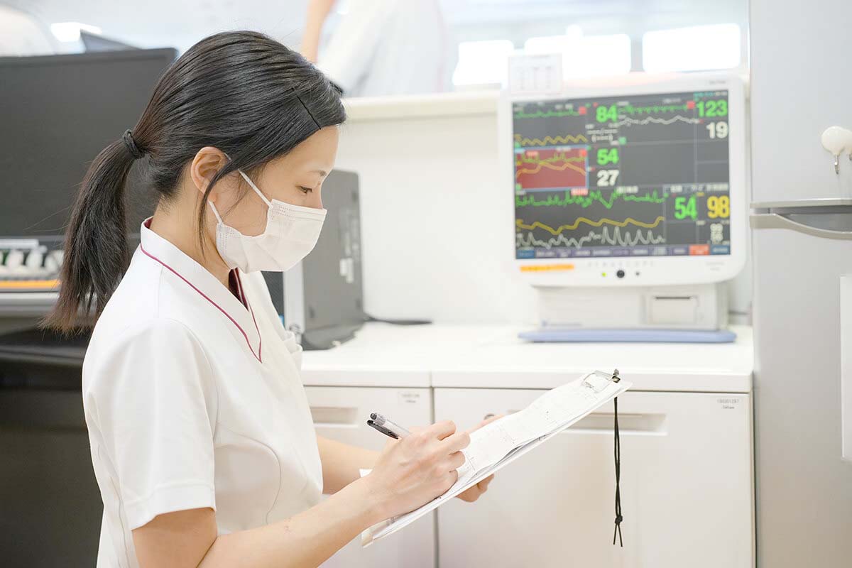 地元で働く　看護師