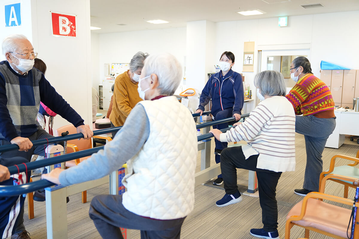 体幹・上肢・下肢の小集団トレーニング