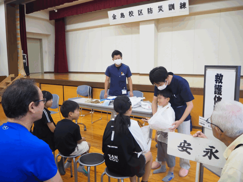 病院救護体験