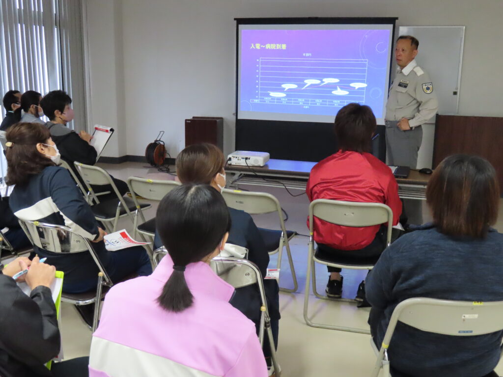 三井消防署講習会
