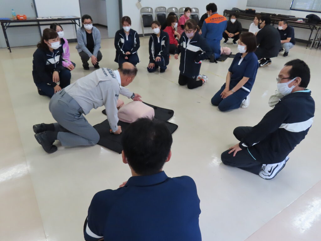心肺蘇生法　講習