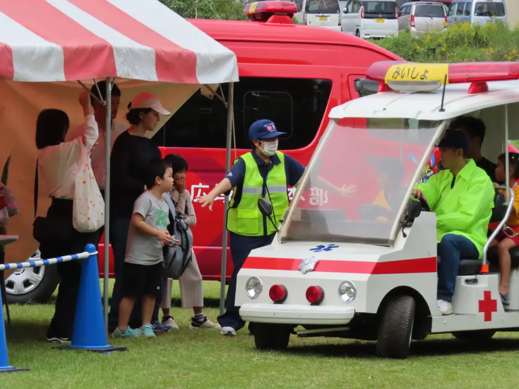 ミニ救急車乗車イベント