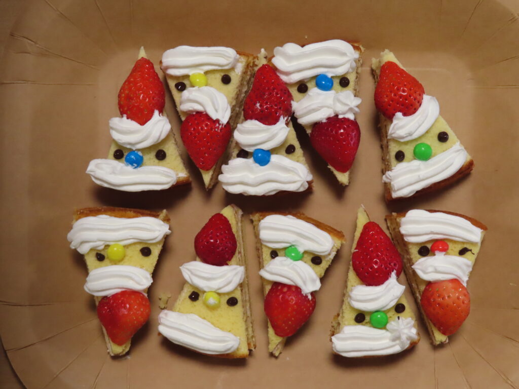 サンタケーキ3