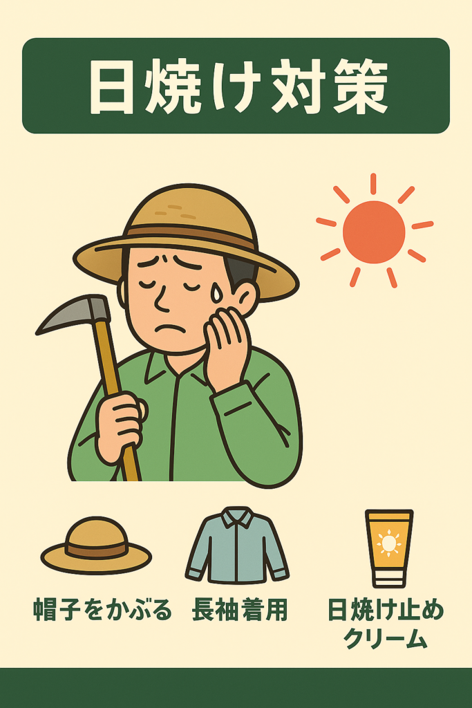日焼け対策