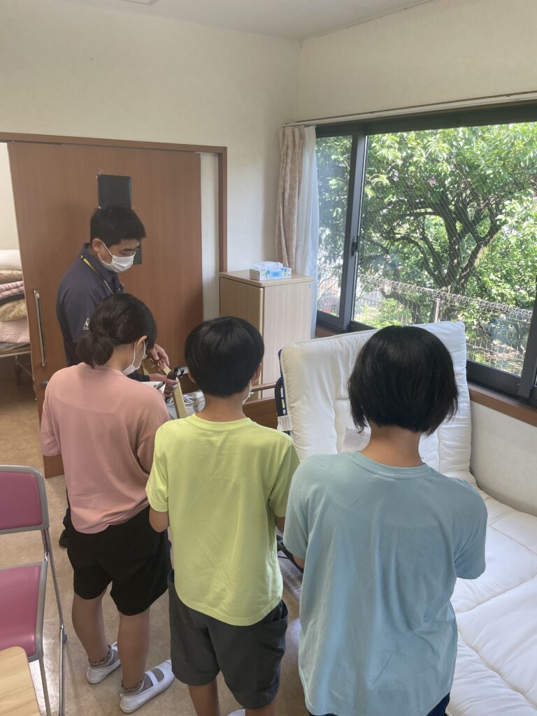 子どもたちとの交流