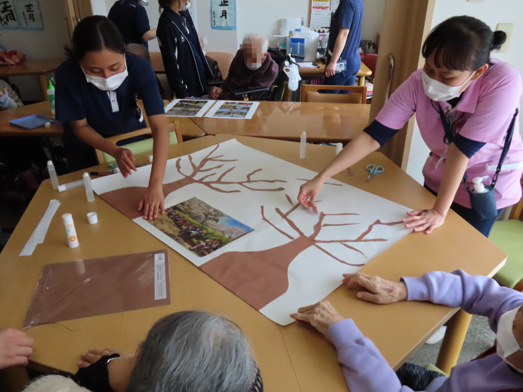 小規模多機能ホームくましろの様子