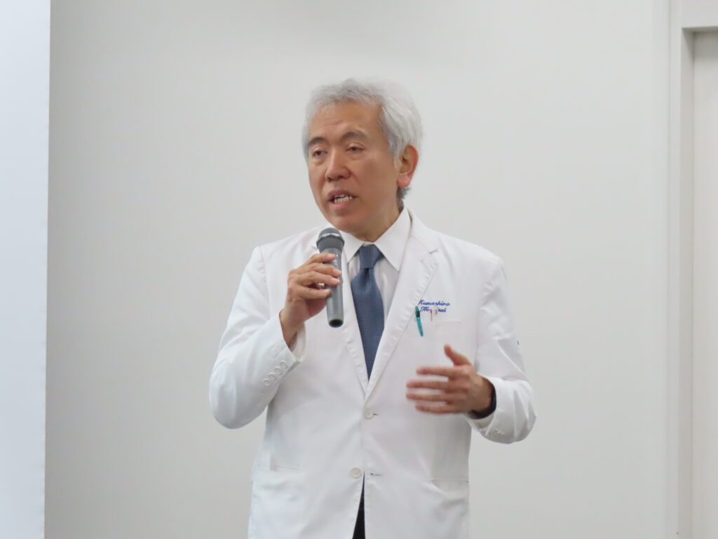 髙田晃男院長 訓示