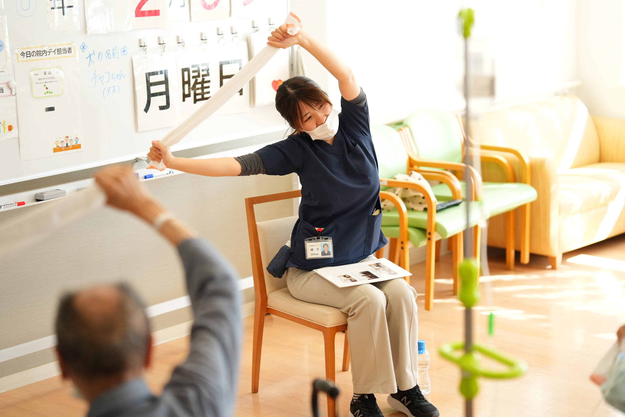 院内デイケアでの活動
